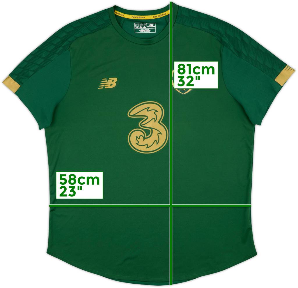 2019-20 Ireland Home Shirt - 9/10 - (XXL)