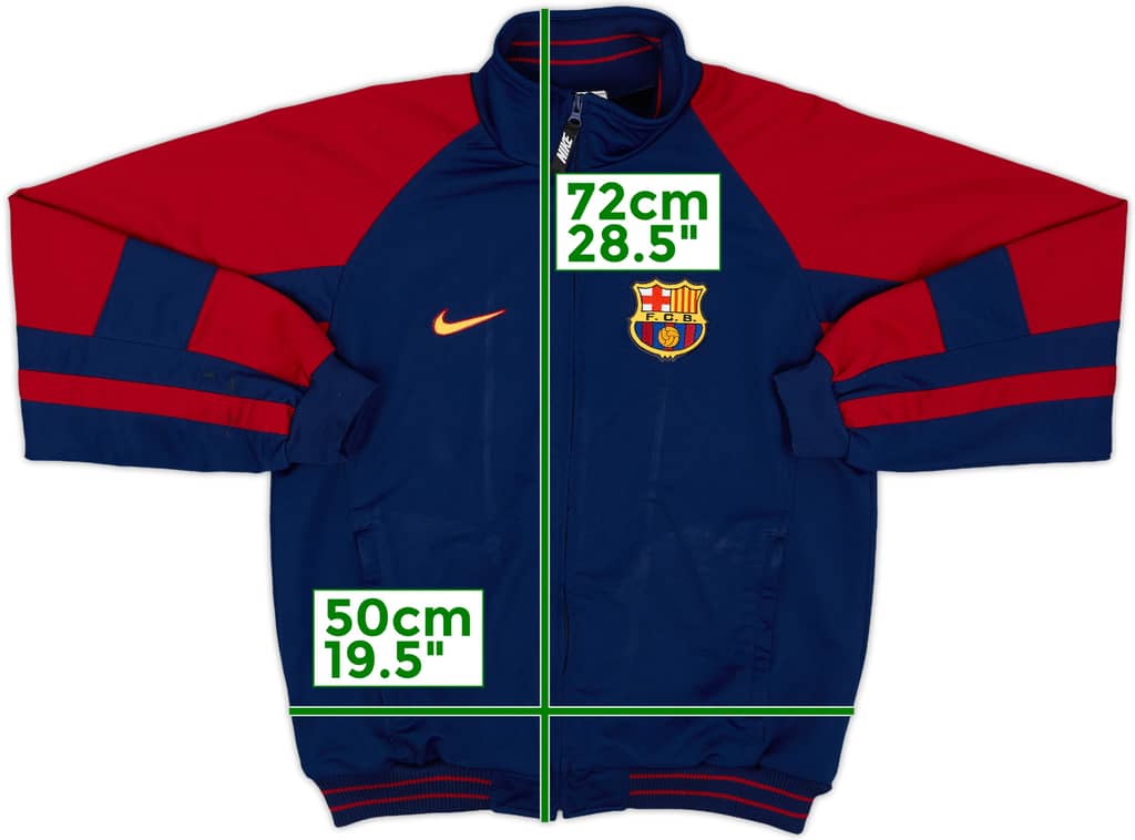 1998-99 Barcelona Nike Track Jacket - 8/10 - (S)