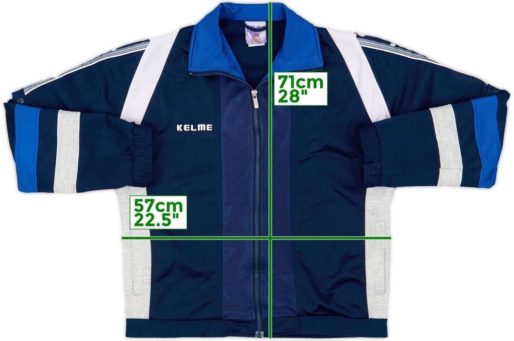 1996-97 Real Madrid Kelme Track Jacket - 8/10 - (S)