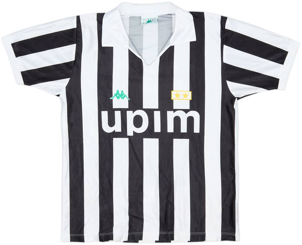 1991-92 Juventus Home Shirt - 8/10 - (M)