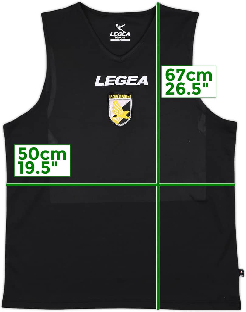 2010-11 Palermo Legea Training Vest - 8/10 - (S)