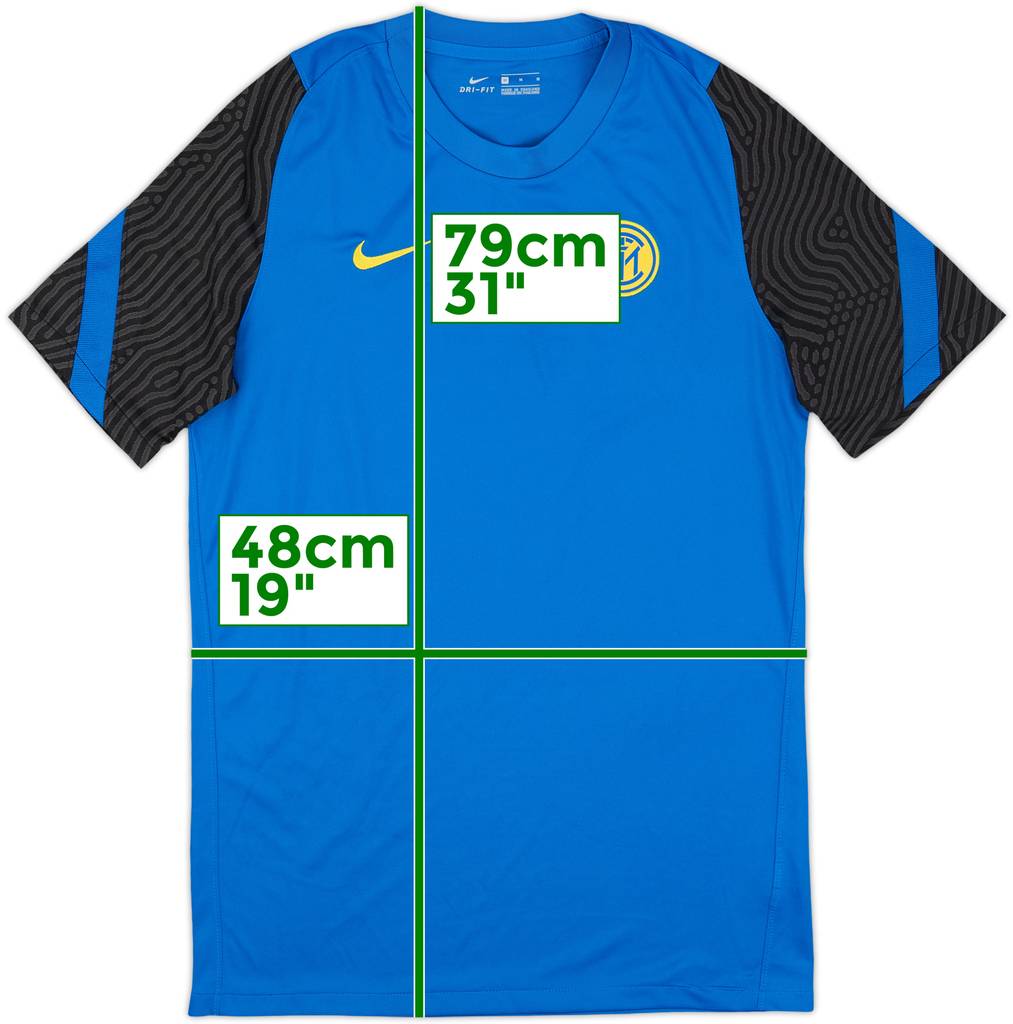 2020-21 Inter Milan Nike Training Shirt - 9/10 - (M)