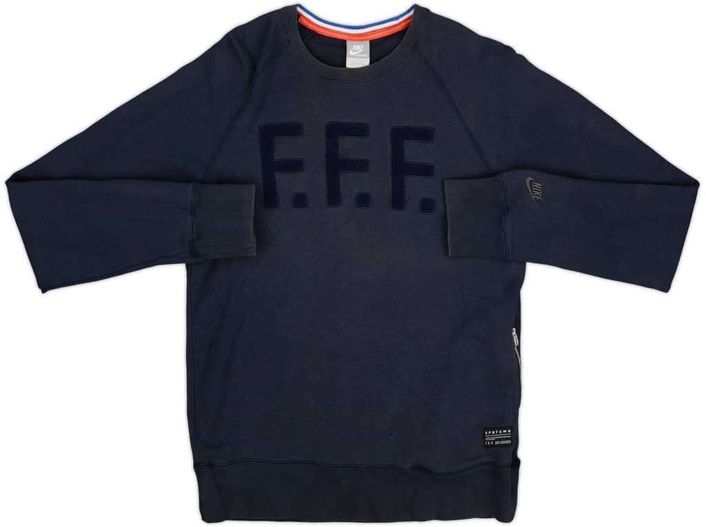 2011-12 France Nike Sweat Top - 8/10 - (S)