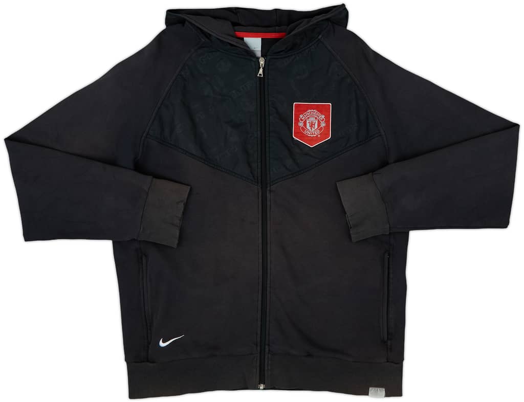 2006-07 Manchester United Nike Hooded Track Jacket - 5/10 - (XL)