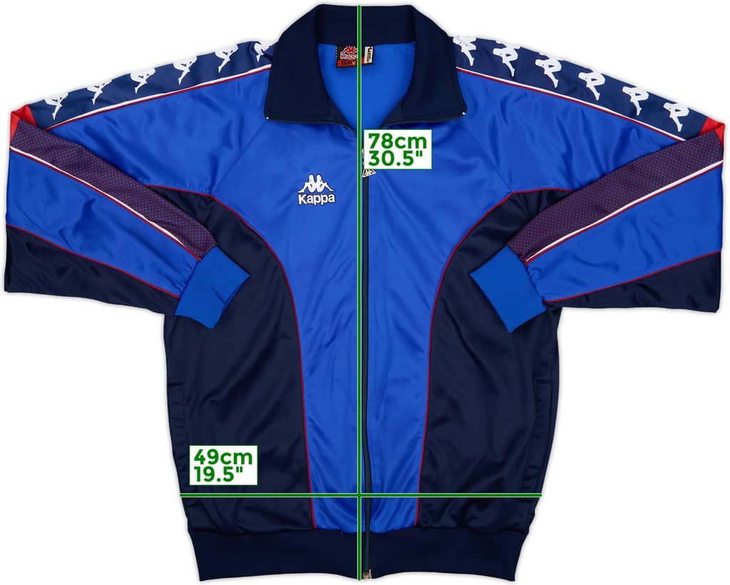 1995-97 Kappa Template Track Jacket (Barcelona) - 9/10 - (L)