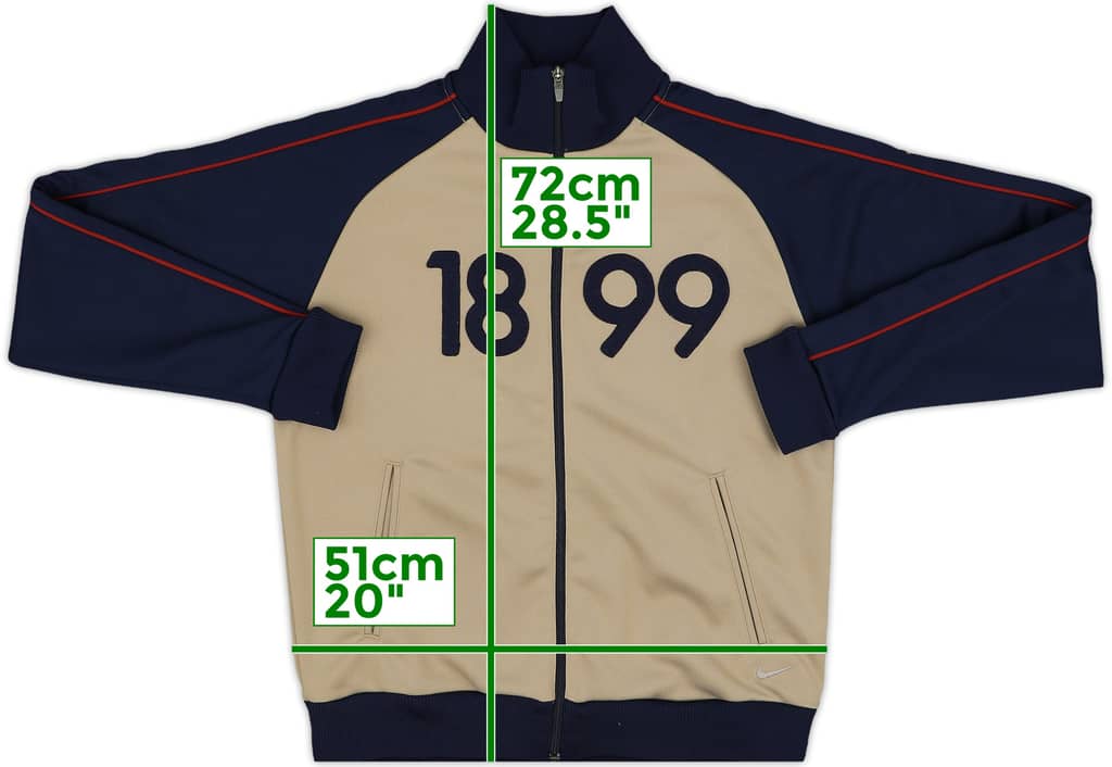 2003-04 Barcelona Nike Track Jacket - 8/10 - (M)