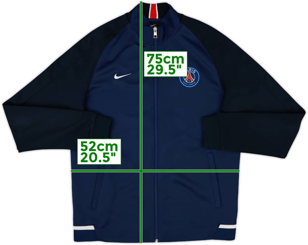 2015-16 Paris Saint-Germain Nike Track Jacket - 8/10 - (M)