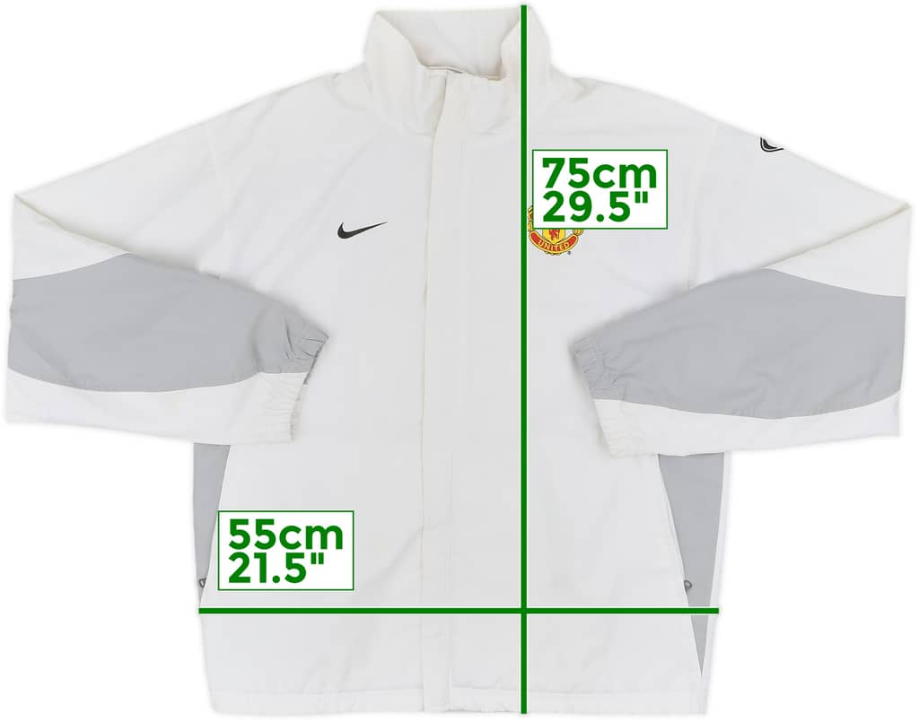 2003-04 Manchester United Nike Track Jacket - 8/10 - (S)