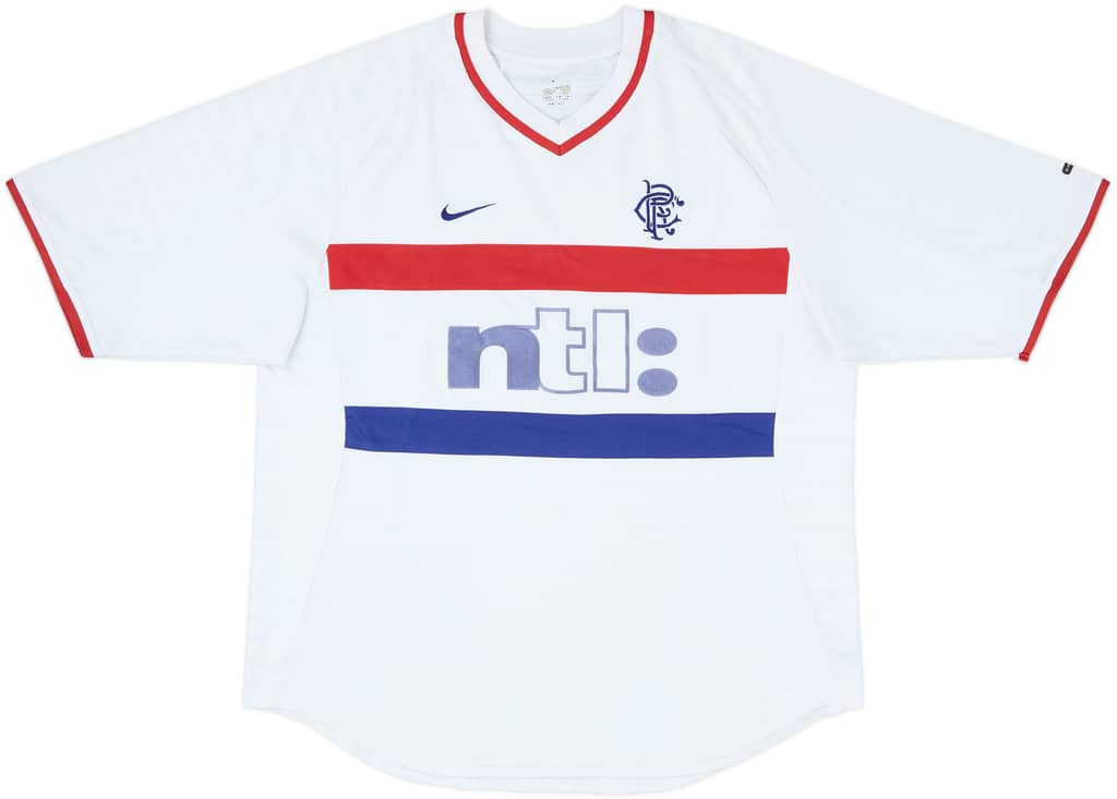 2000-01 Rangers Away Shirt - 7/10 - (L)