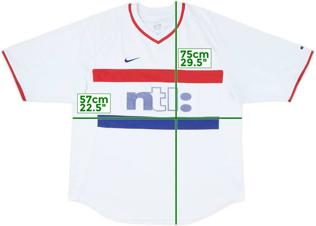 2000-01 Rangers Away Shirt - 7/10 - (L)
