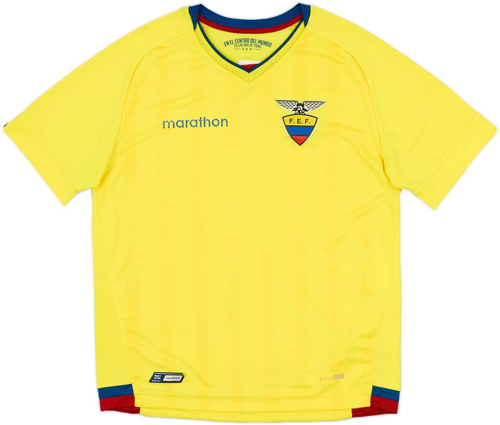 2017-18 Ecuador Home Shirt - 8/10 - (L)