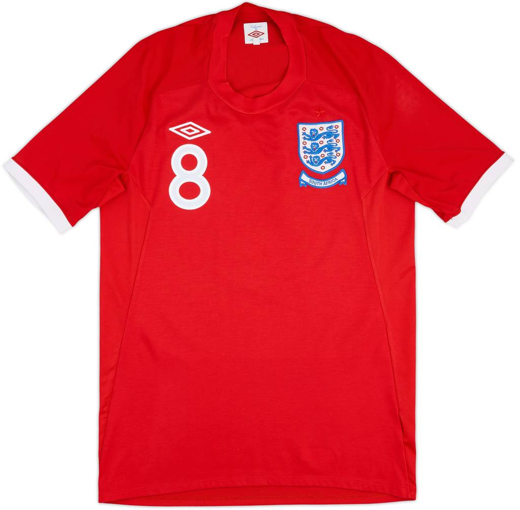 2010-11 England 'South Africa' Away Shirt Lampard #8