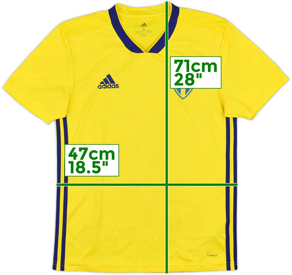 2018-20 Sweden Home Shirt - 6/10 - (S)