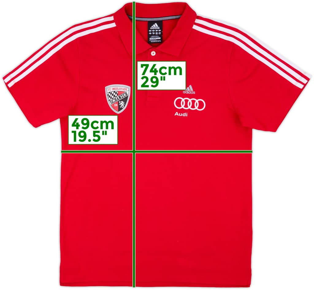 2010-11 FC Ingolstadt adidas Polo Shirt - 7/10 - (L)