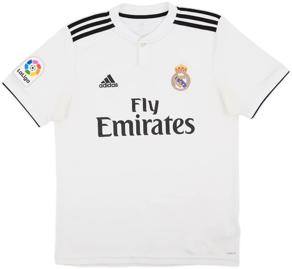 2018-19 Real Madrid Home Shirt - 7/10 - (M)