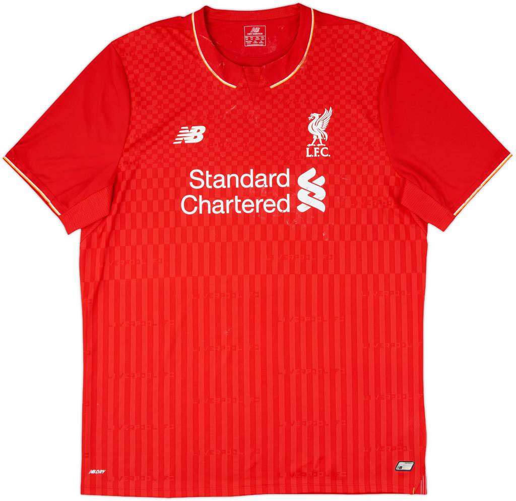 2015-16 Liverpool Home Shirt - 4/10 - (XXL)