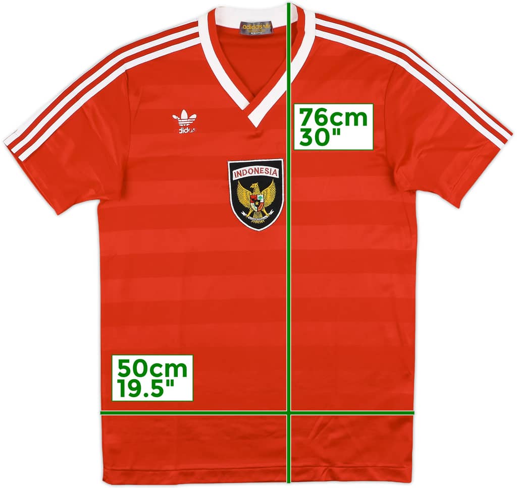 1985-87 Indonesia Home Shirt - 7/10 - (L)
