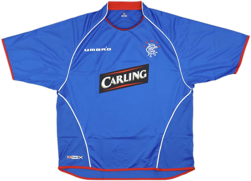 2005-06 Rangers Home Shirt - 10/10 - (XL)