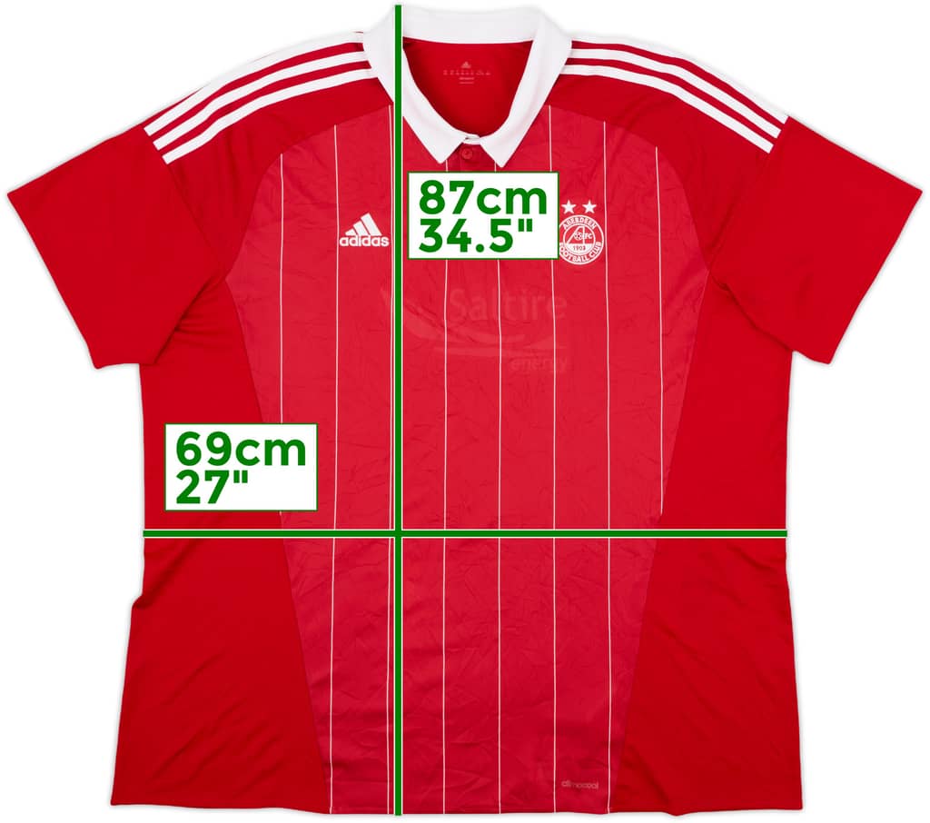 2016-17 Aberdeen Home Shirt - 4/10 - (3XL)