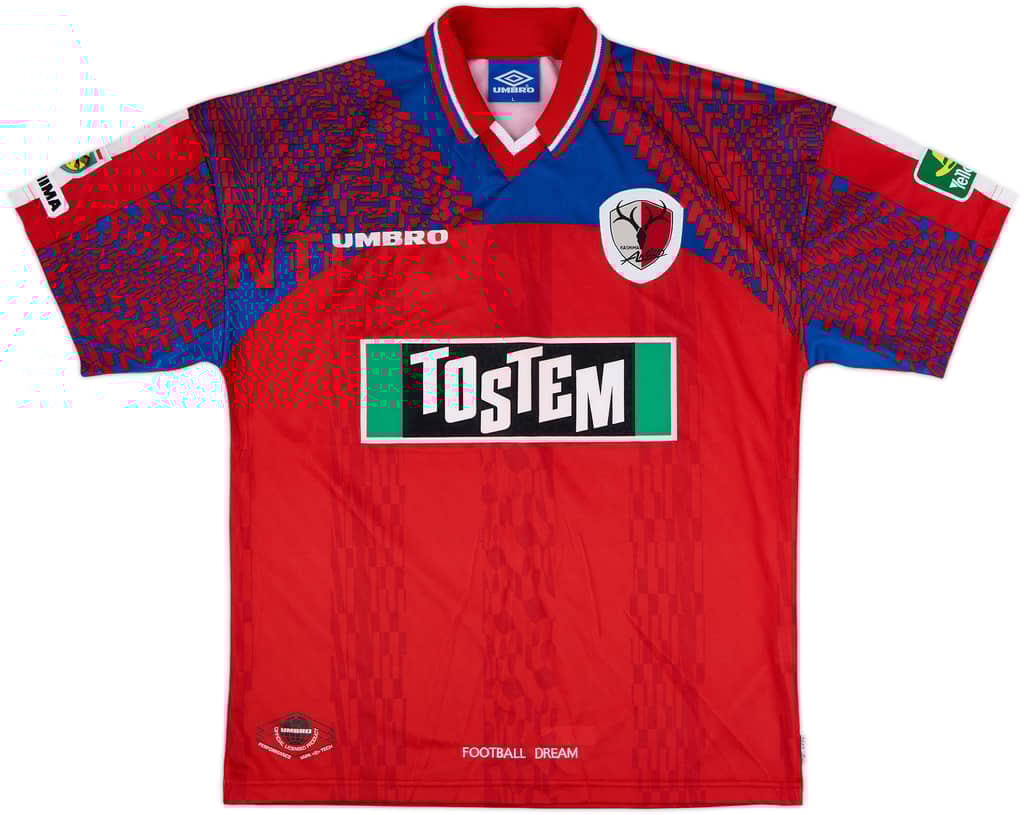 1997 Kashima Antlers Home Shirt - 9/10 - (L)