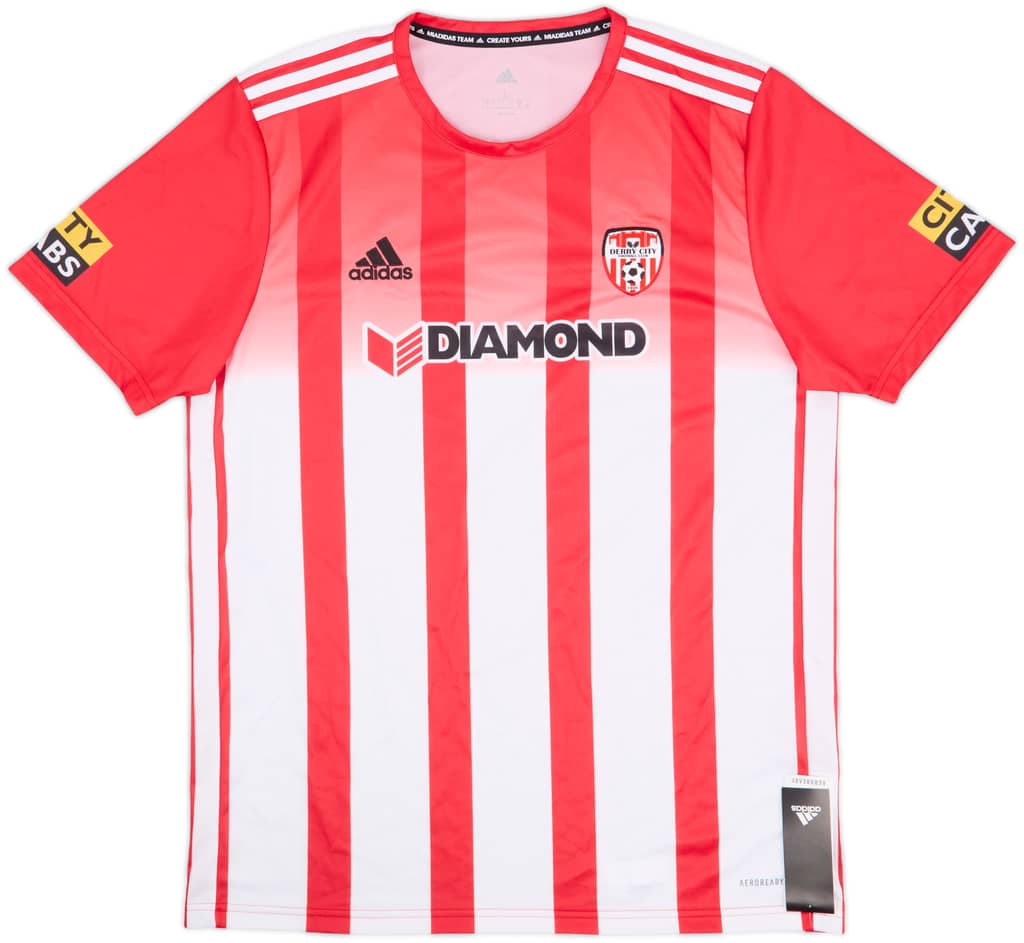 2020-21 Derry City Women's Home Shirt (Men's L)