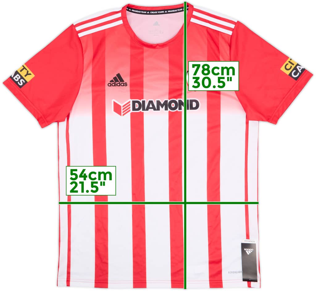2020-21 Derry City Women's Home Shirt (Men's L)