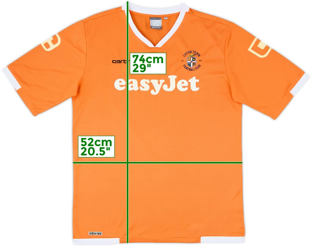 2009-11 Luton Town Home Shirt - 5/10 - (M)