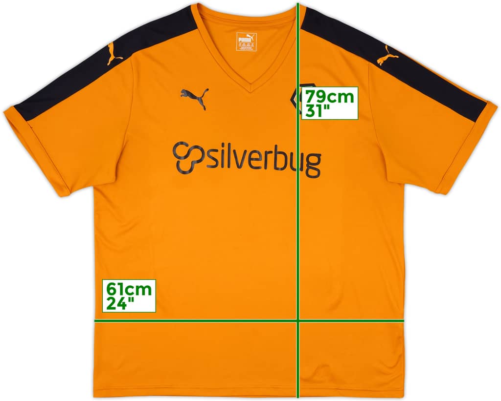 2015-16 Wolves Home Shirt - 7/10 - (XXL)