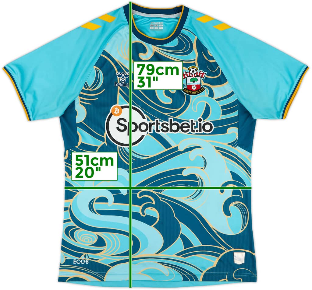 2022-23 Southampton Away Shirt - 7/10 - (L)