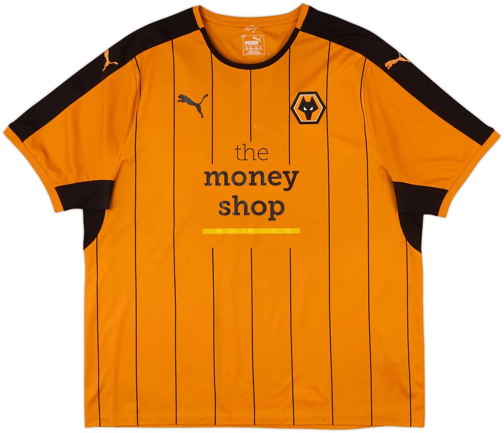 2016-17 Wolves Home Shirt - 5/10 - (XXL)