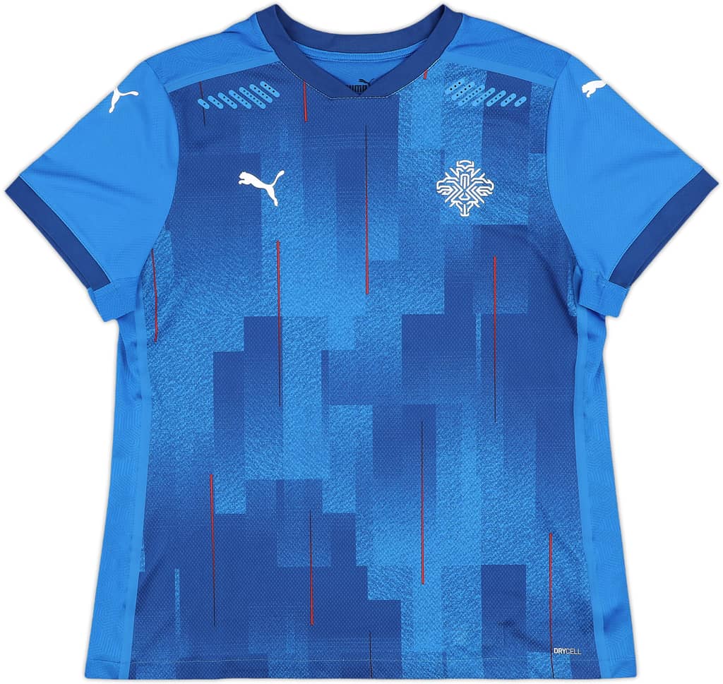2020-22 Iceland Home Shirt - 8/10 - (Women's L)