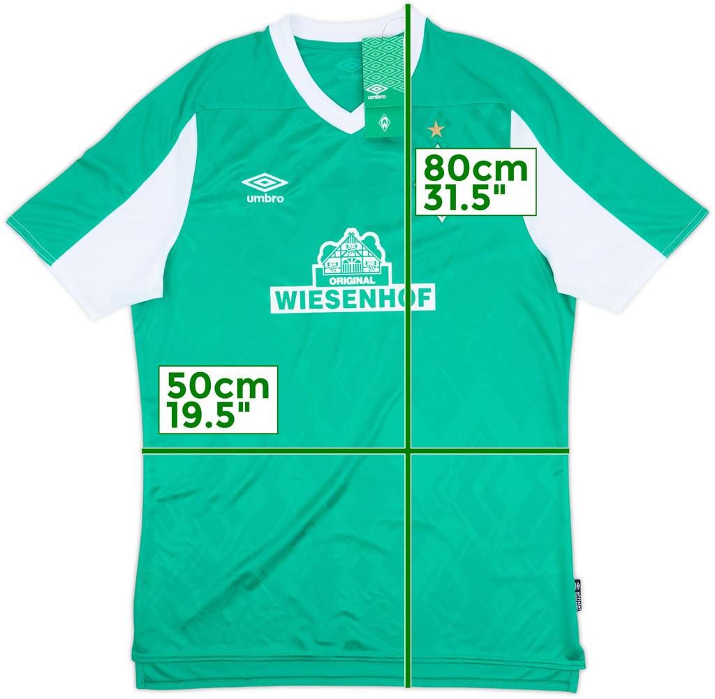 2020-21 Werder Bremen Home Shirt (L)