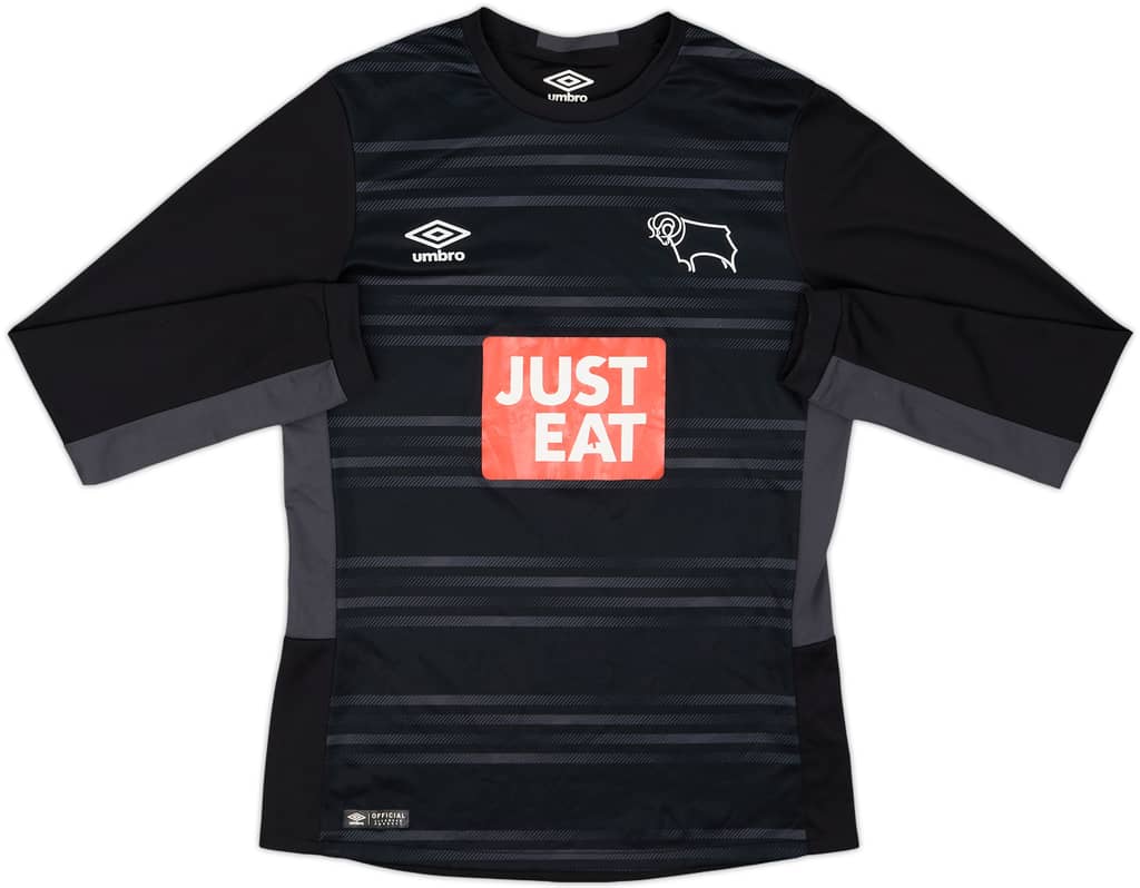 2015-16 Derby County GK L/S Shirt - 7/10 - (S)
