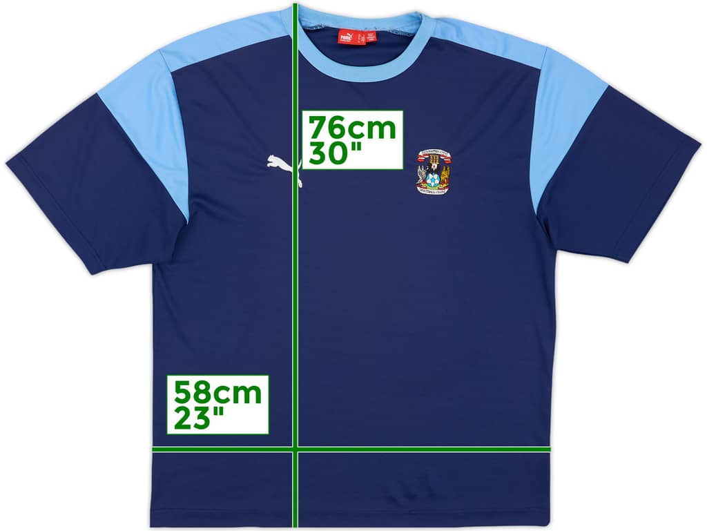 2010s Coventry Puma Training Shirt - 10/10 - (L)