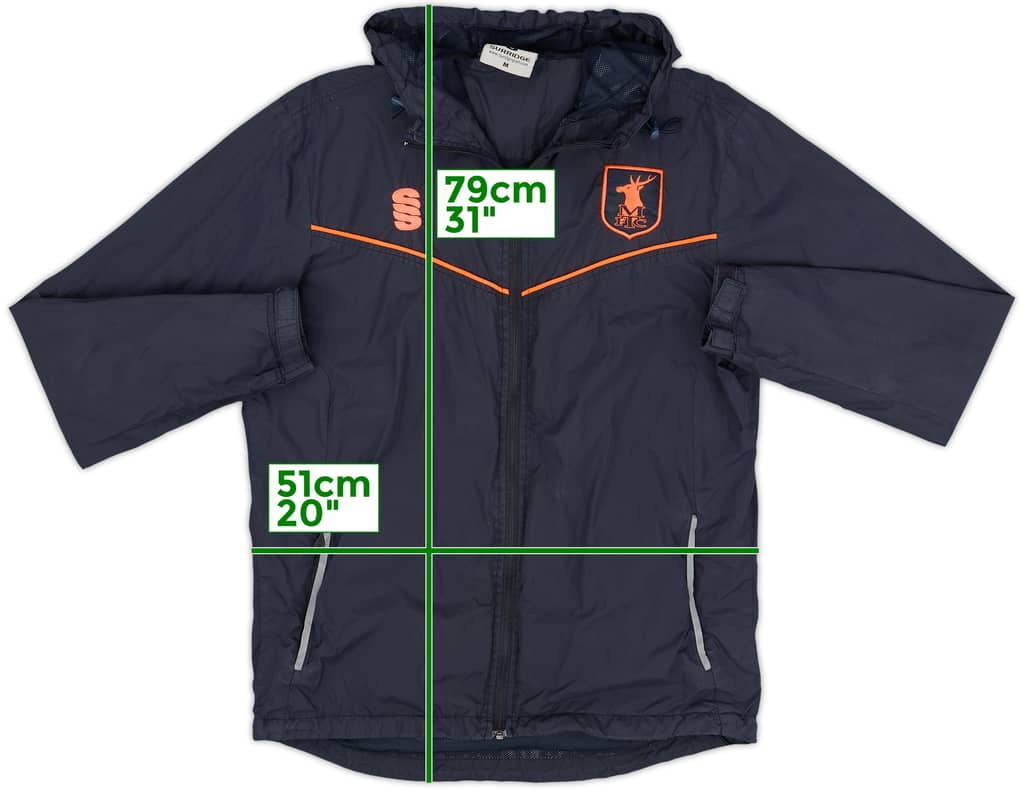 2018-19 Mansfield Town Surridge Hooded Track Jacket - 5/10 - (M)