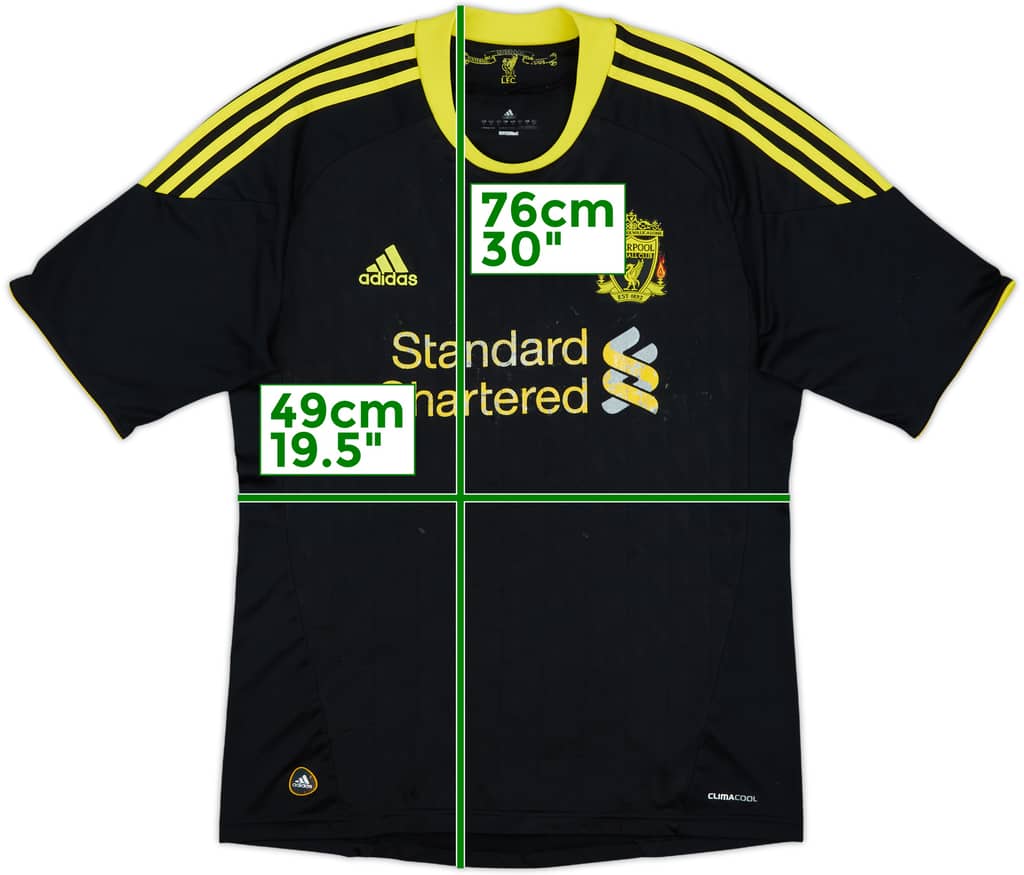 2010-11 Liverpool Third Shirt - 4/10 - (M)