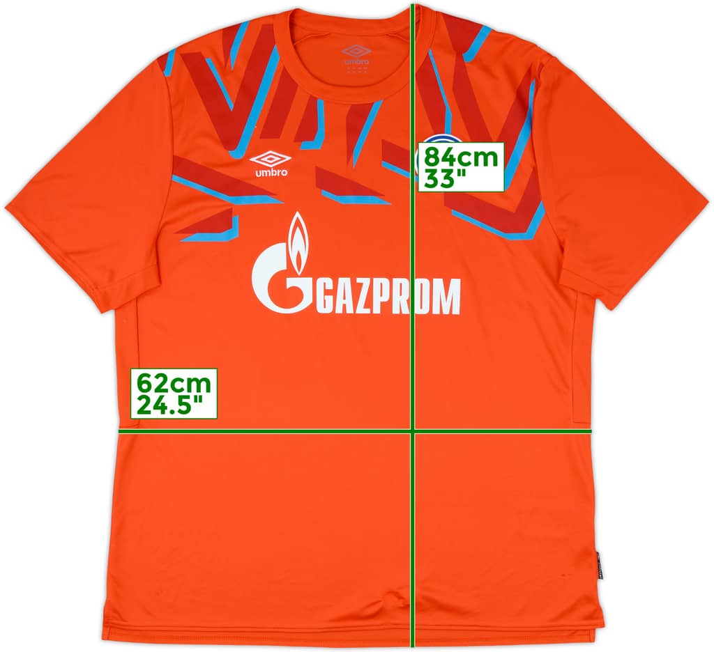 2019-20 Schalke GK S/S Shirt - 8/10 - (3XL)