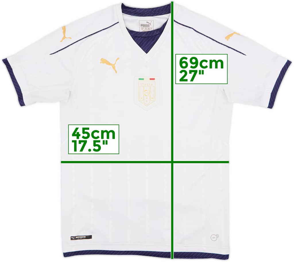 2016-17 Italy Tribute Away Shirt - 6/10 - (S)