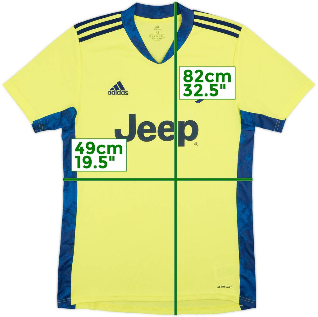 2020-21 Juventus GK S/S Shirt - 8/10 - (M)