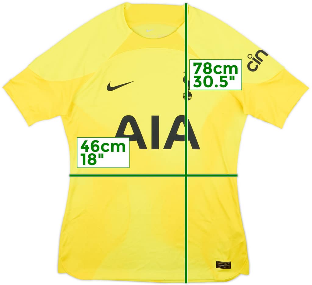 2022-23 Tottenham GK S/S Shirt - 10/10 - (L)