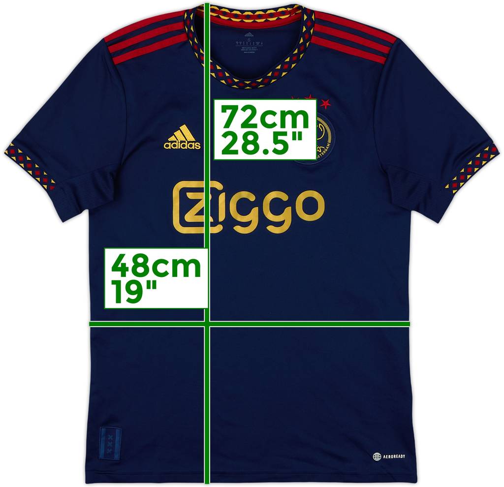 2022-23 Ajax Away Shirt - 9/10 - (S)