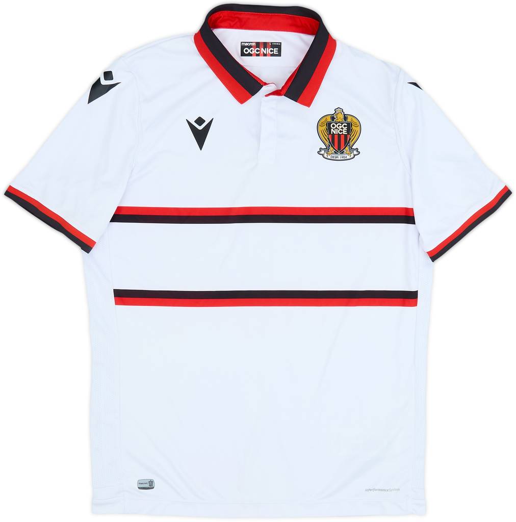 2020-21 Nice Away Shirt - 10/10 - (L)