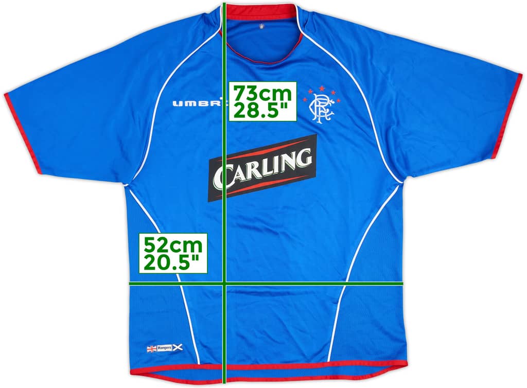 2005-06 Rangers Home Shirt - 5/10 - (M)