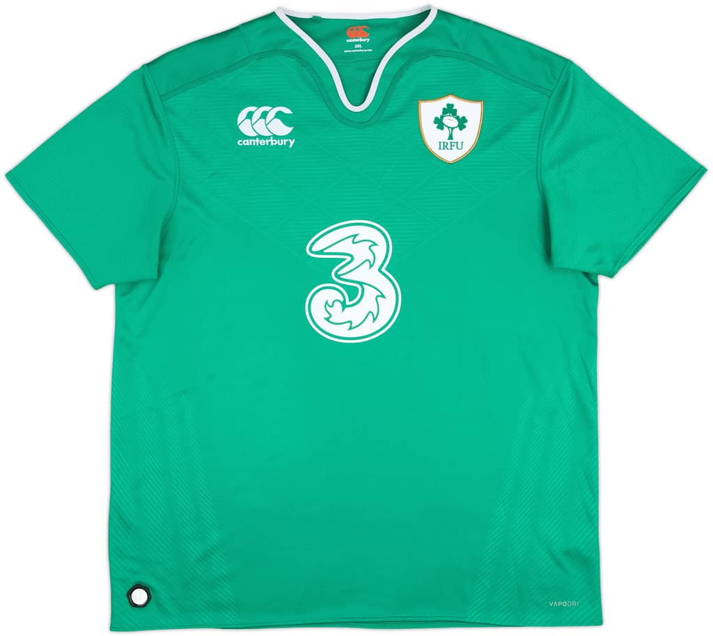 Camiseta de local de Ireland Rugby 2014-15 - 6/10 - (XXL)