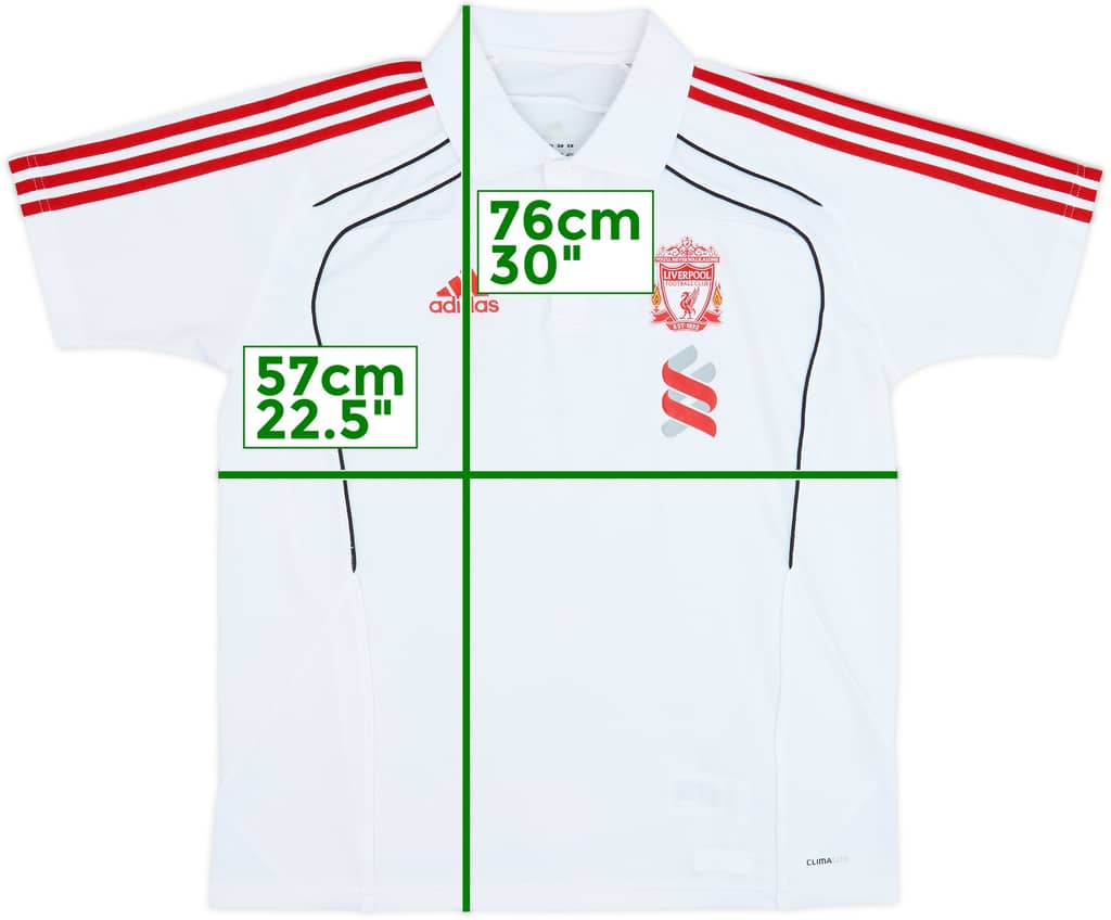 2010-11 Liverpool adidas Polo Shirt - 5/10 - (XL)