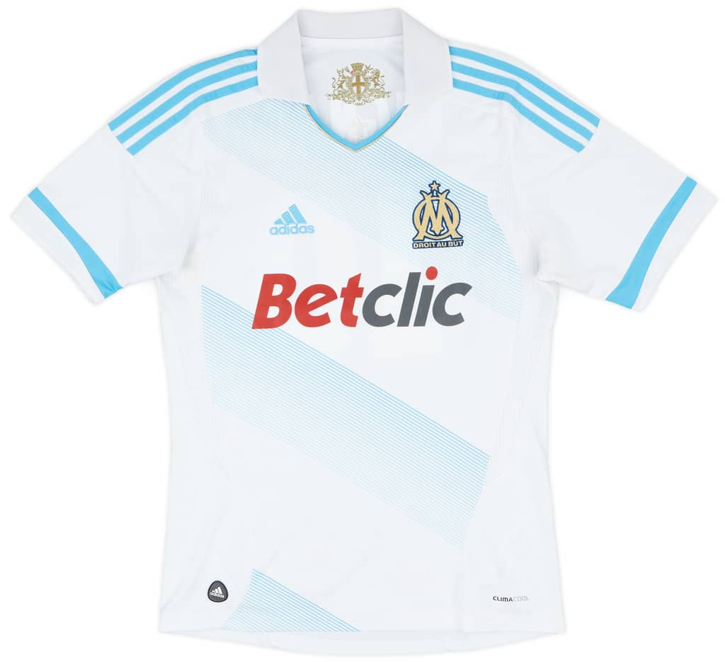 2011-12 Olympique Marseille Home Shirt Gignac #10 - 6/10 - (S)