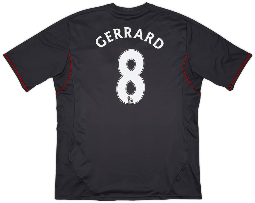 2011-12 Liverpool Away Shirt Gerrard #8