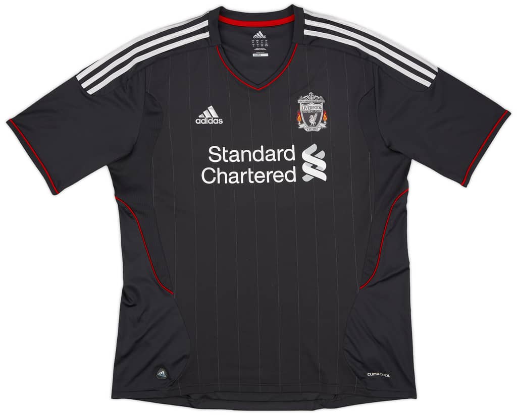 2011-12 Liverpool Away Shirt Gerrard #8