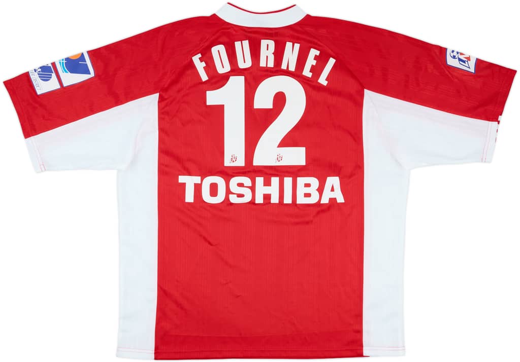 1999-00 Montpellier Match Issue Third Shirt Fournel #12