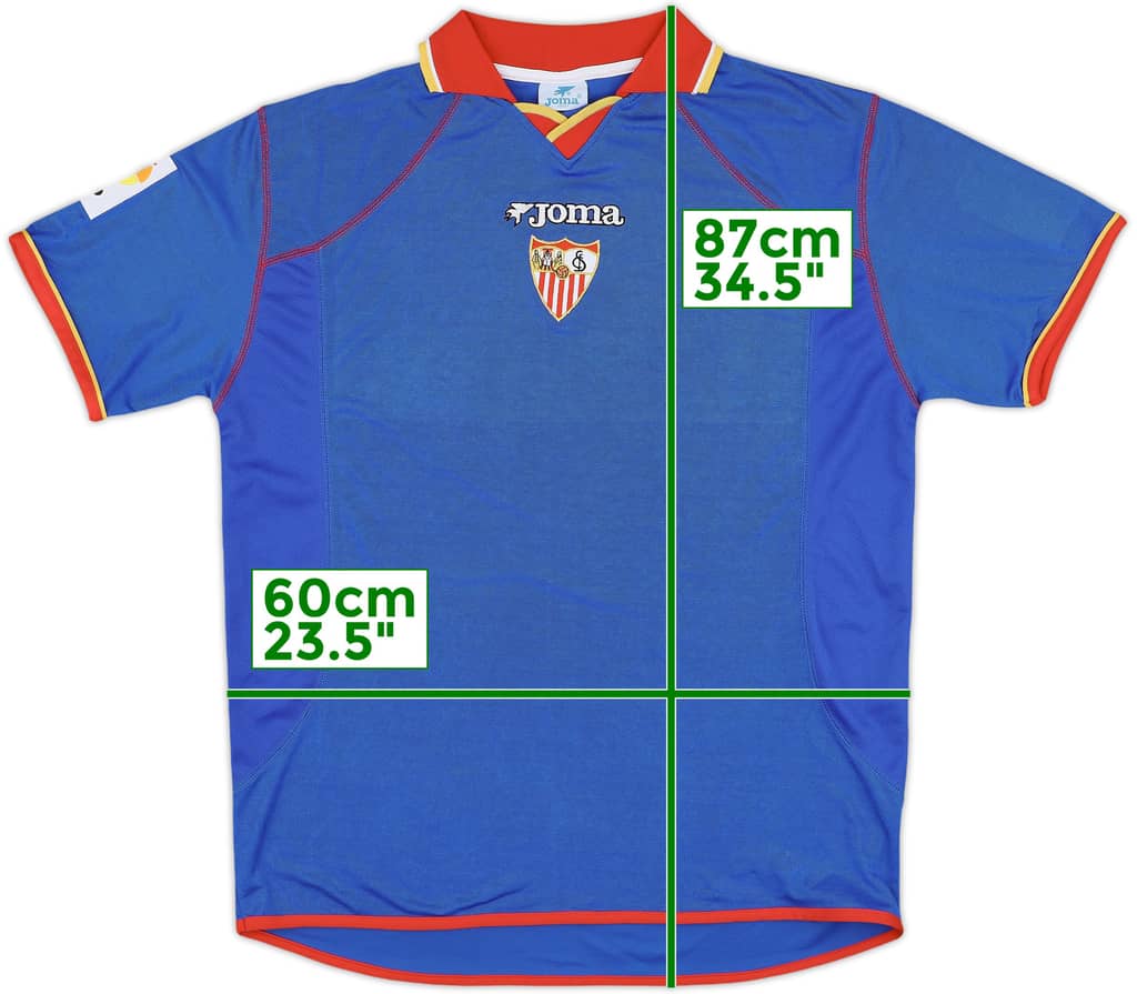 2001-02 Sevilla Third Shirt - 8/10 - (M)